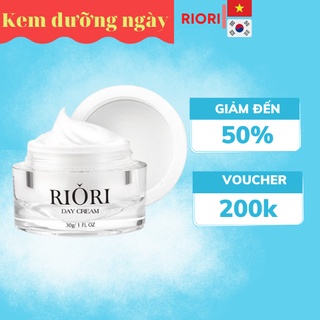 Kem Dưỡng Da Ban Ngày RIORI Day Cream 30g Dưỡng trắng từ sâu bên trong, dưỡng ẩm, làm mờ các vết sạm, nám