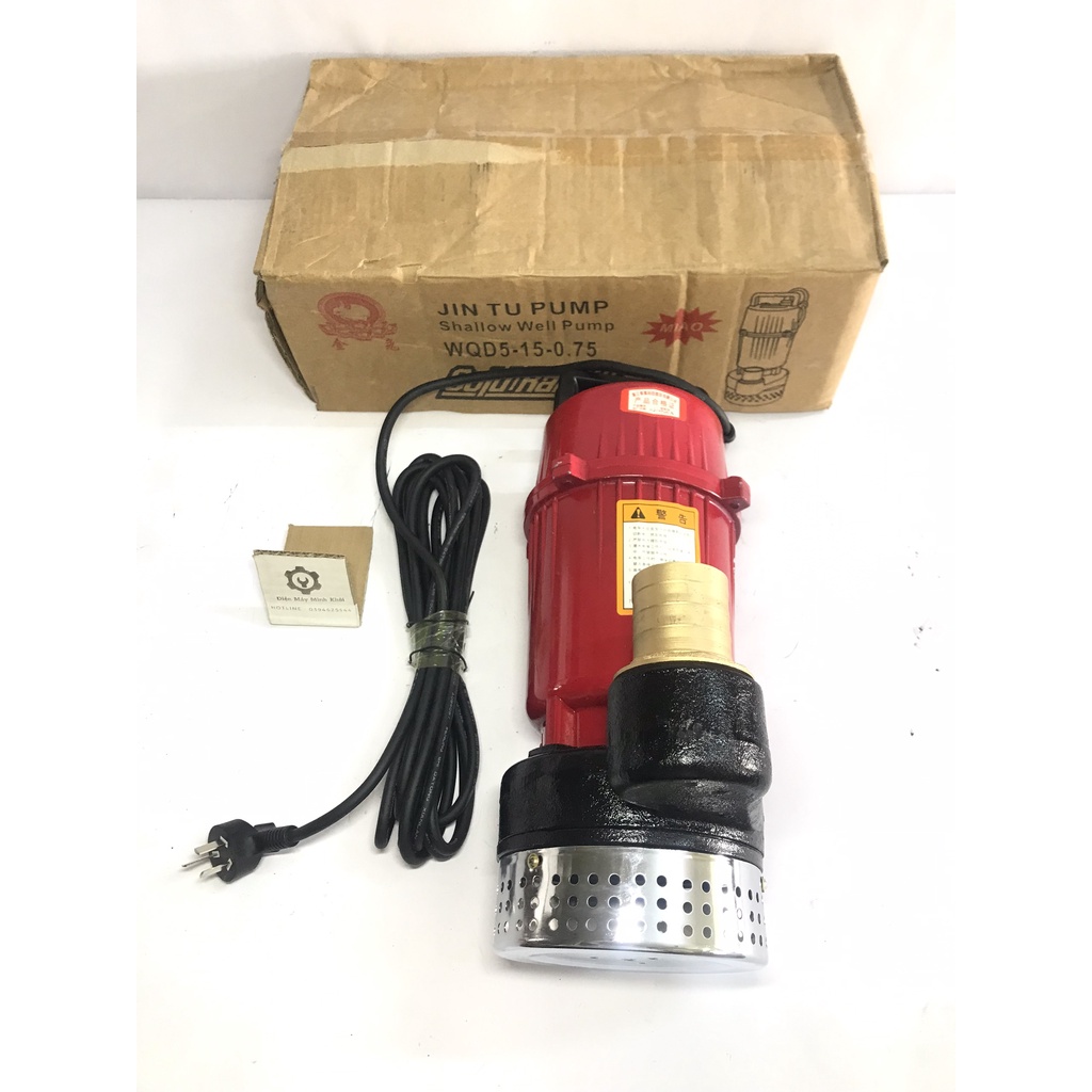 Máy bơm chìm| Bơm tõm 750W HAITUN - Dây đồng 100% đầu ra F50| Máy bơm hồ cá, ao cá ( Bảo hành 6 tháng)