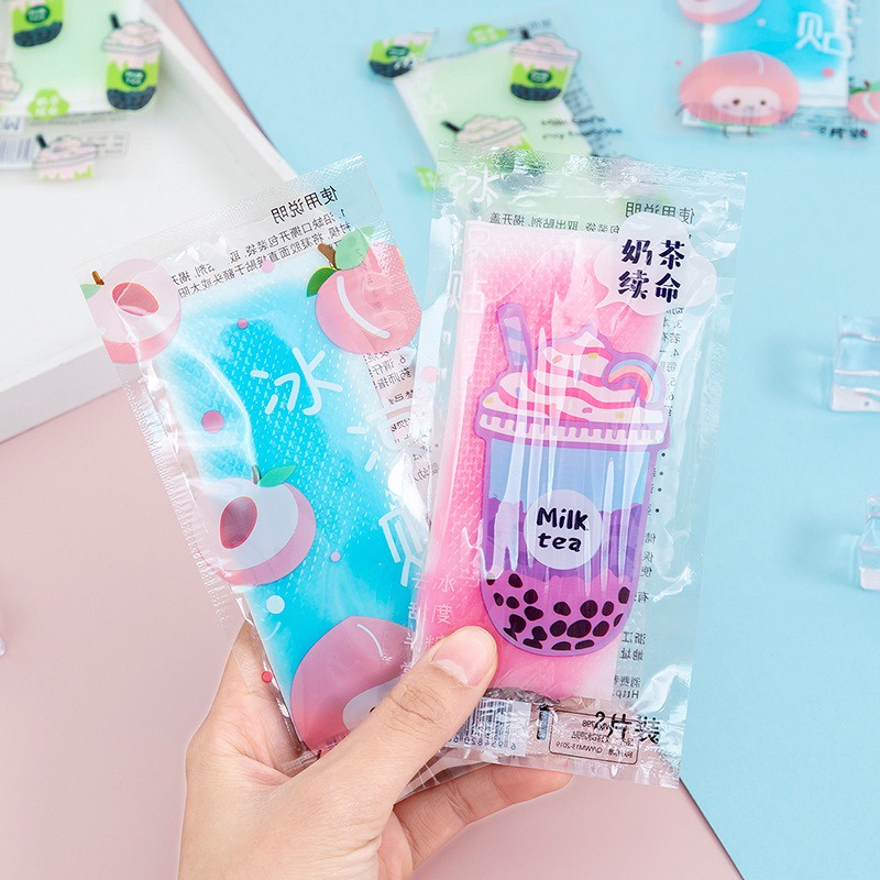 Miếng dán lạnh pad lạnh làm mát giảm nhiệt cho ngày hè mẫu mới cực cute( 1 gói 2 miếng)