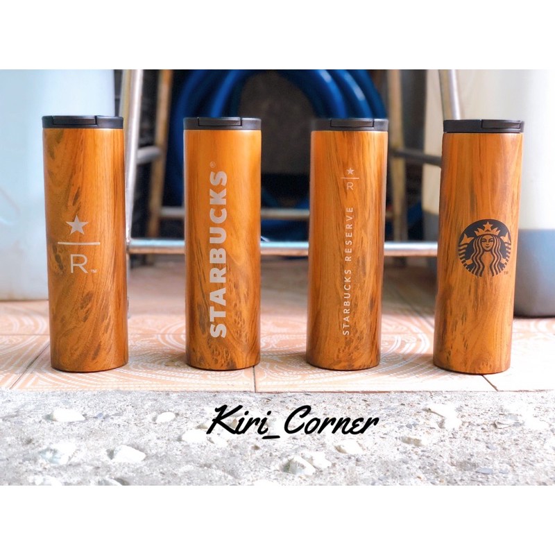 Bình giữ nhiệt Vân gỗ STARBUCKS Troy Woody🕰