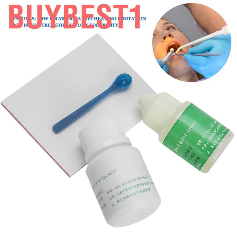 Set dụng cụ trám răng gồm lọ bột 30g + dung dịch 15ml chất lượng cao