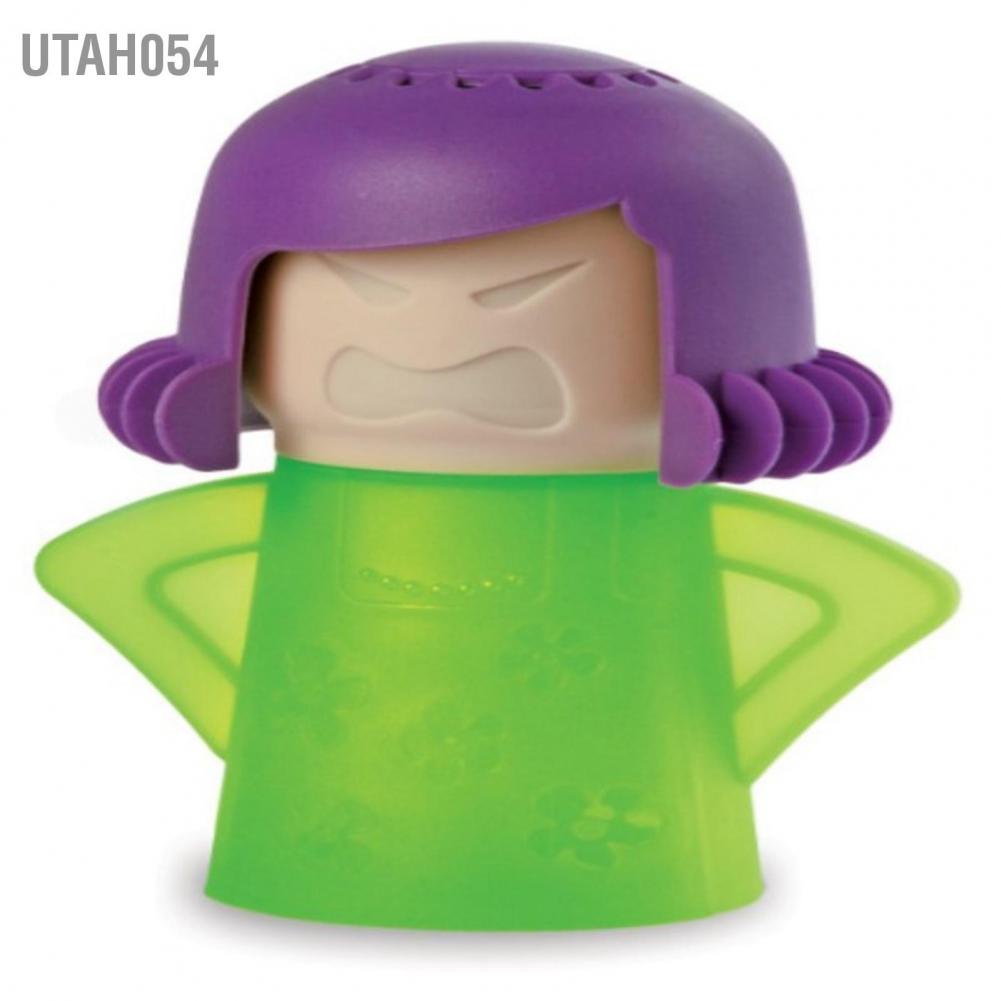 [Hàng Sẵn] Dụng cụ làm sạch nhà bếp bằng hơi nước cho lò vi sóng mẹ tức giận【Utah054】