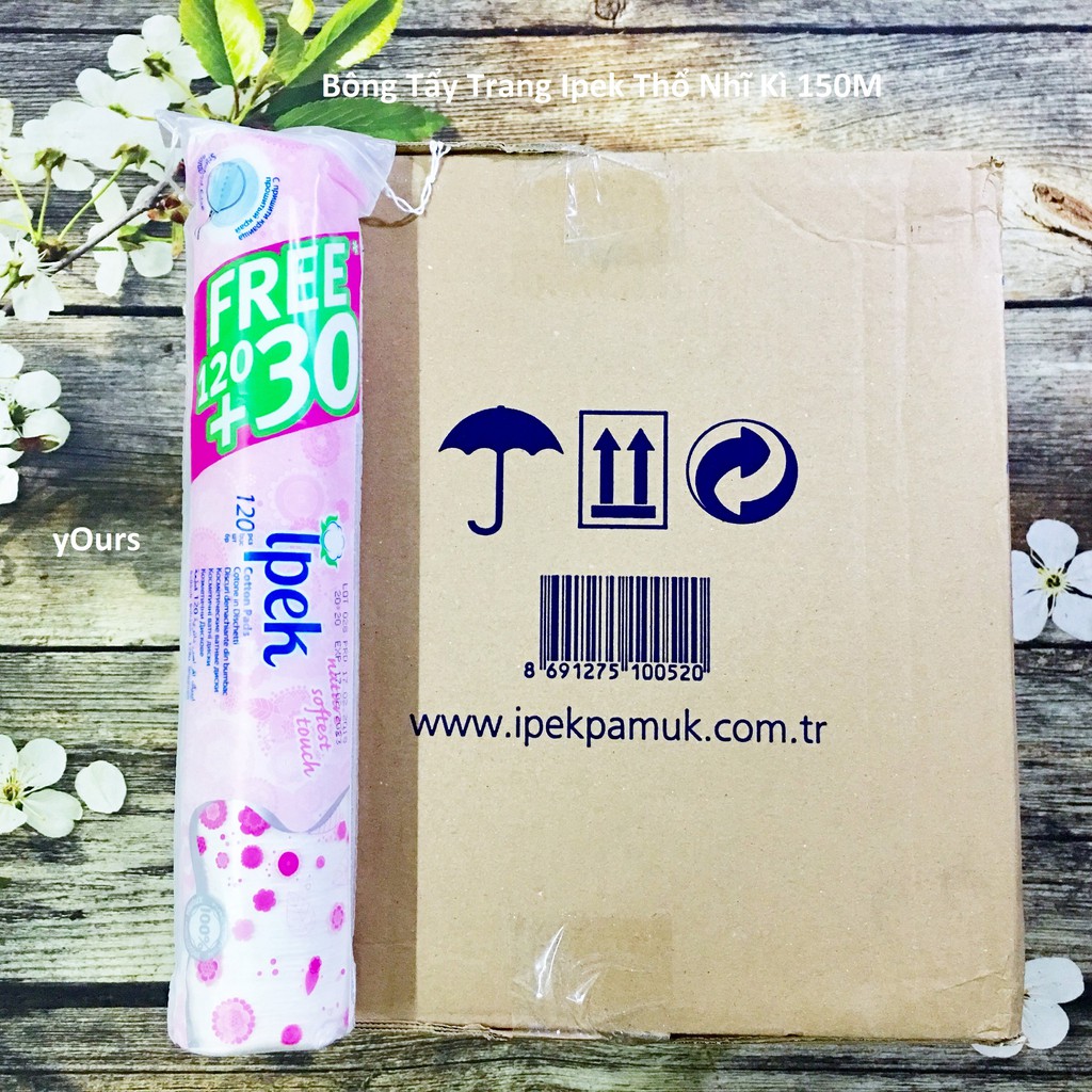 [Đại Lý Chính Thức] Bông Tẩy Trang Ipek 150 Miếng | BigBuy360 - bigbuy360.vn