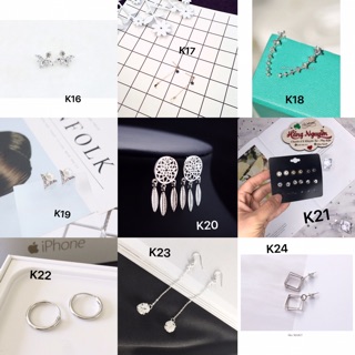 Combo 5 khuyên tai tặng thêm 1 đôi (free ship toàn quốc, ib chọn mẫu)