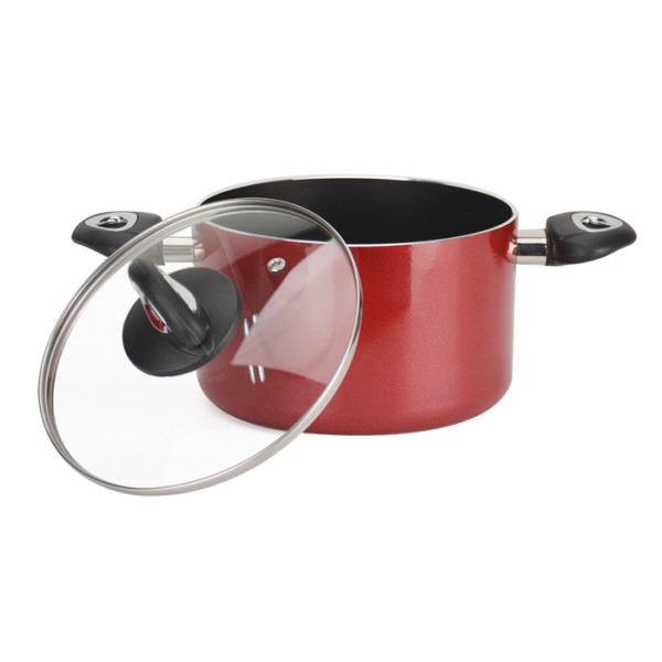 Bộ nồi chống dính Happycook Norway HC-06NLA size 16cm - 20cm - 24cm, sử dụng được trên bếp từ