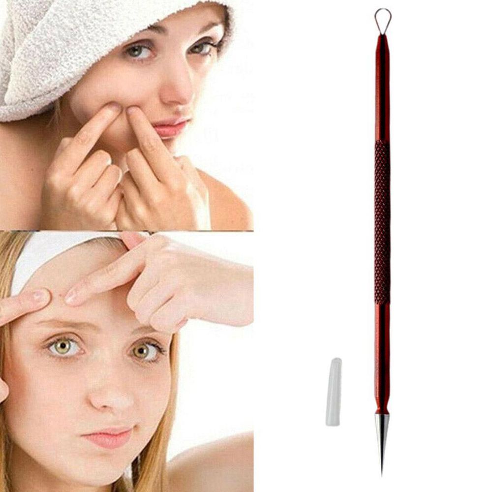 [Hàng mới về] Dụng cụ nặn mụn đầu đen bằng thép không gỉ chất lượng cao