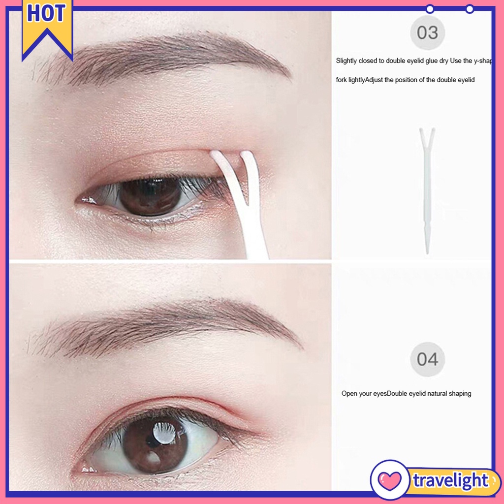 (Travelight) Set 48 miếng dán mắt hai mí kết cấu dạng lưới