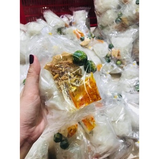 Xả kho bánh tráng vò sate + muối + hành phi
