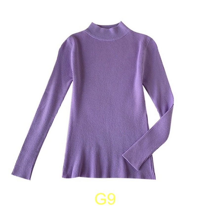 Xả Hàng Áo Len Nữ, Áo Len Cổ Lọ Mềm Mịn