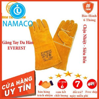 Găng Tay Da Hàn Everest Ew14, Chống Cháy, Chống Cắt, Chống Tia Lửa Điện Sử Dụng Trong Cơ Khí