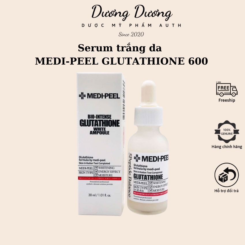 Tinh chất cấp ẩm, dưỡng trắng sáng da MEDI-PEEL Glutathione 30ml