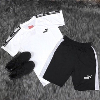 Sét đồ thể thao nam mùa hè mẫu mới puma,
