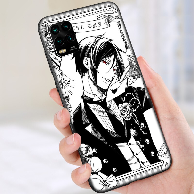 Ốp Lưng Mềm In Hình Nhân Vật Black Butler Cho Xiaomi Redmi 4a 4x 5 5a 6 6a 7 7a Plus Pro