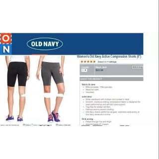 Combo Thao 1990 Quần tập Gap  Women's active compression shorts