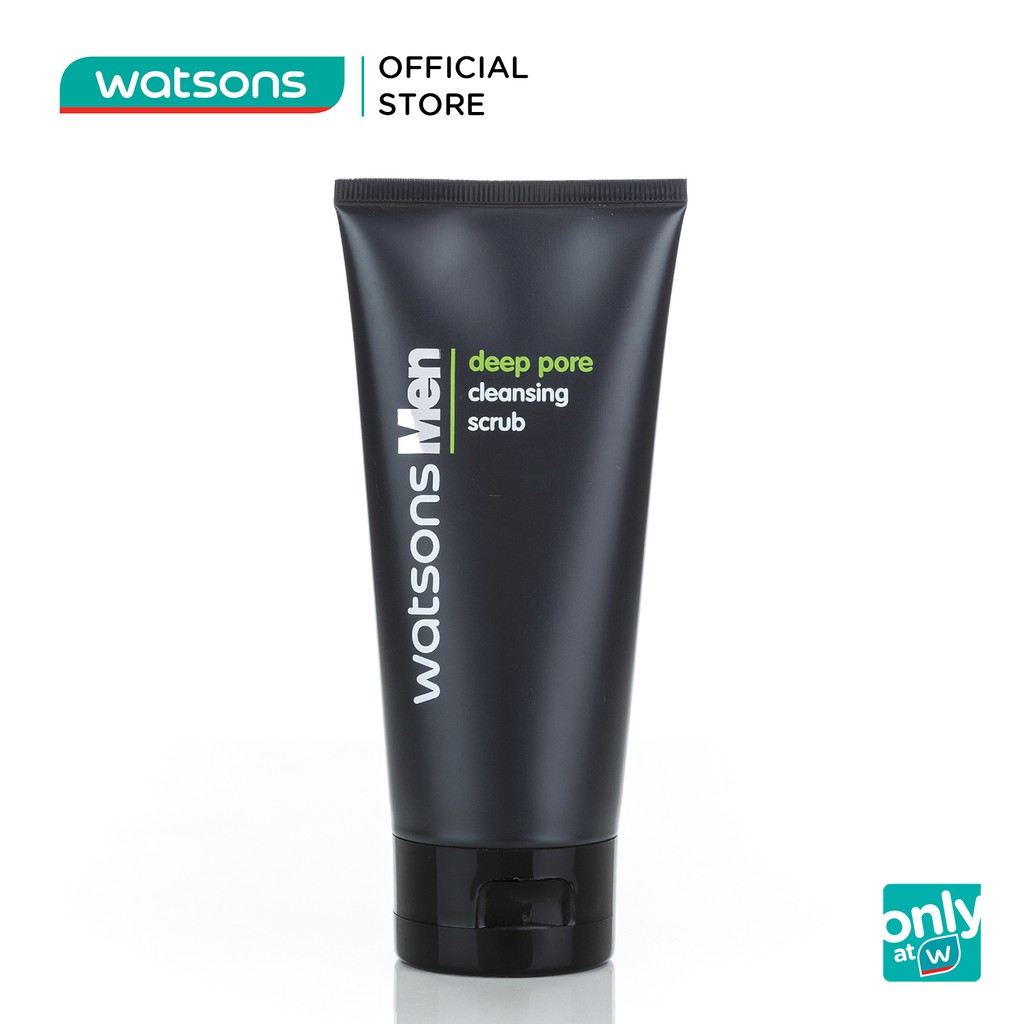 Sữa Rửa Mặt Sạch Sâu Tẩy Tế Bào Chết Cho Nam Watsons 100g
