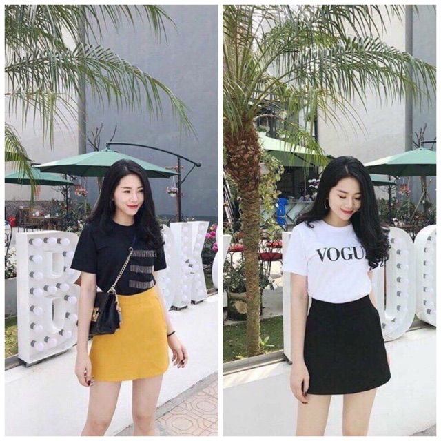 QUẦN VÁY CHỮ A 2 MÀU💖 [QUAN VAY