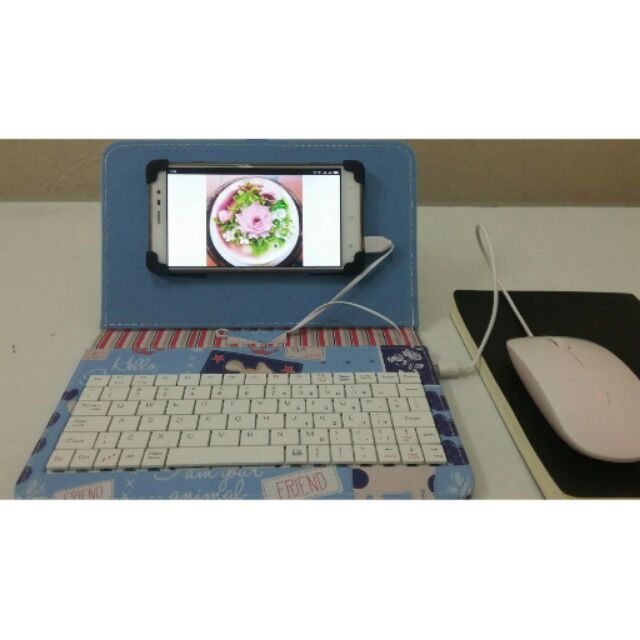 Bao Da Bàn Phím Có Chuột Cho Điện Thoại!