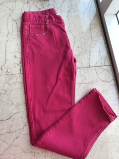 Quần jean Kaki  thun Bossini Size 160