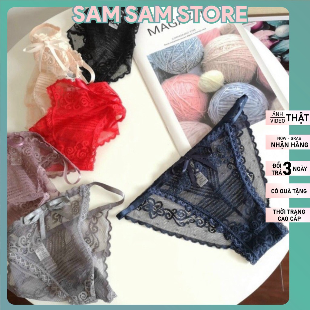Quần Lót Nữ SAM SAM Ren Dây Cao Cấp Sang Xịn Q0034