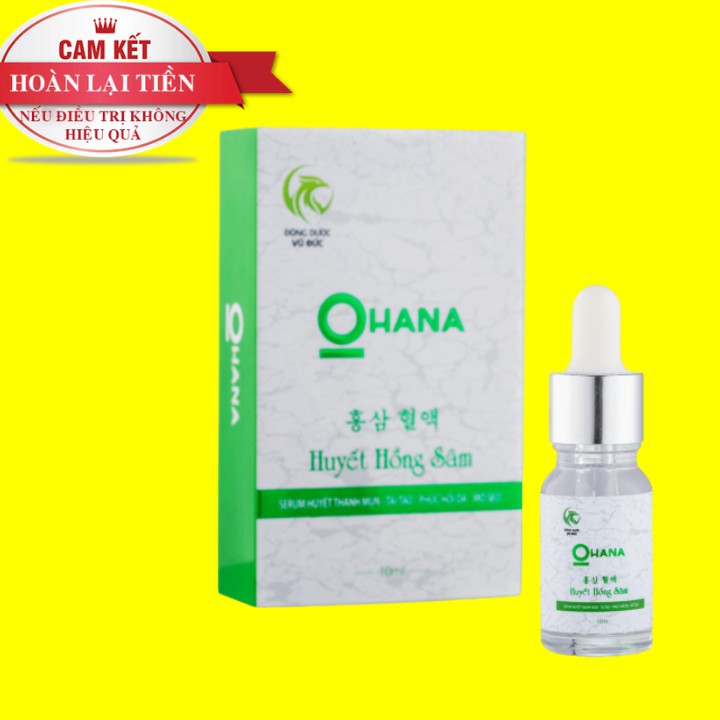 Serum Trị Mụn Cao Cấp 💖FREESHIP💖 Huyết Hồng Sâm Trị Mụn | Trị thâm | Mờ sẹo Rỗ Se Khít Lỗ Chân Lông | BigBuy360 - bigbuy360.vn