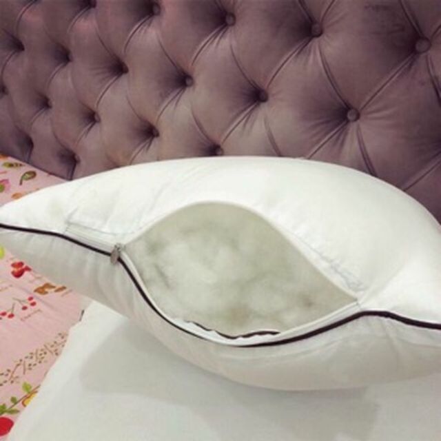 Cặp ruột gối đầu muji ép hơi vỏ cotton dày - Hàng Đẹp