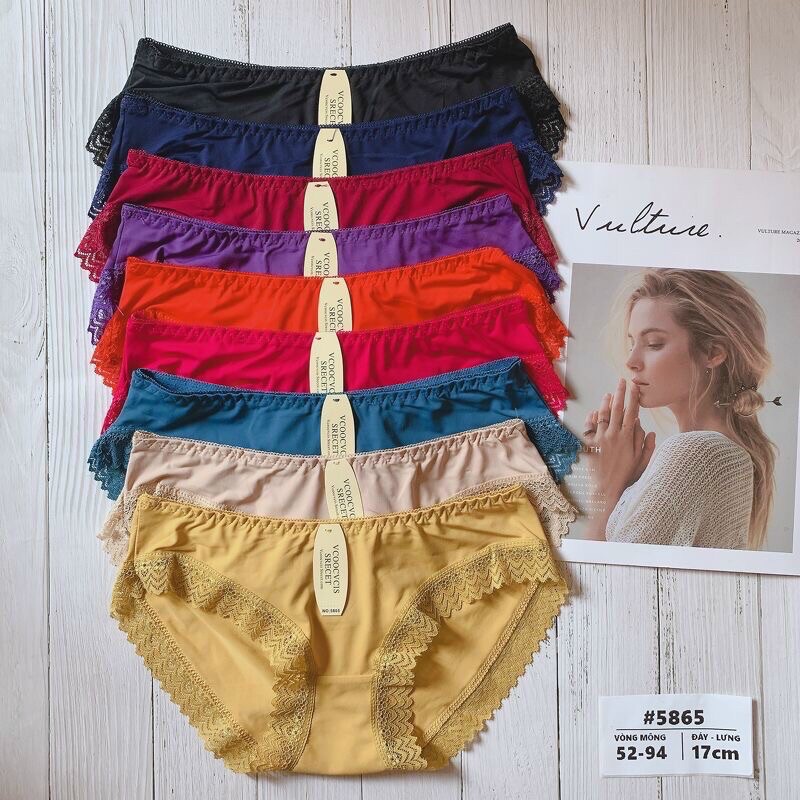 QUẦN LÓT VIỀN REN THÔNG HƠI THÁI LAN , Quần chip su ren mát mẻ MS 5866 - 5865 | BigBuy360 - bigbuy360.vn
