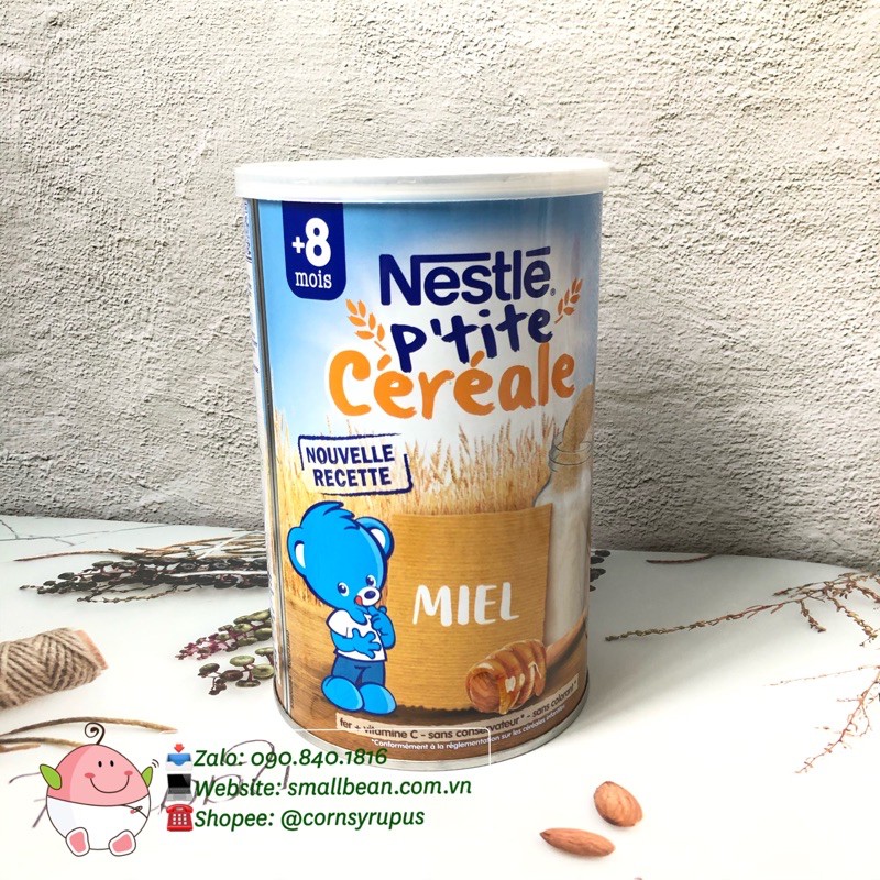 Bột lắc sữa Nestle lon 400g date 12/2021