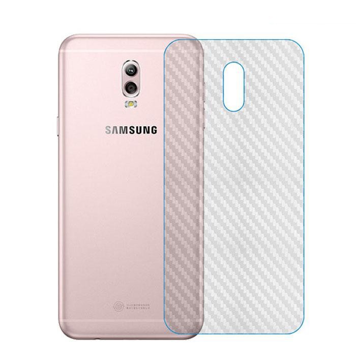 Miếng dán Full mặt sau Galaxy J7 Plus vân cacbon