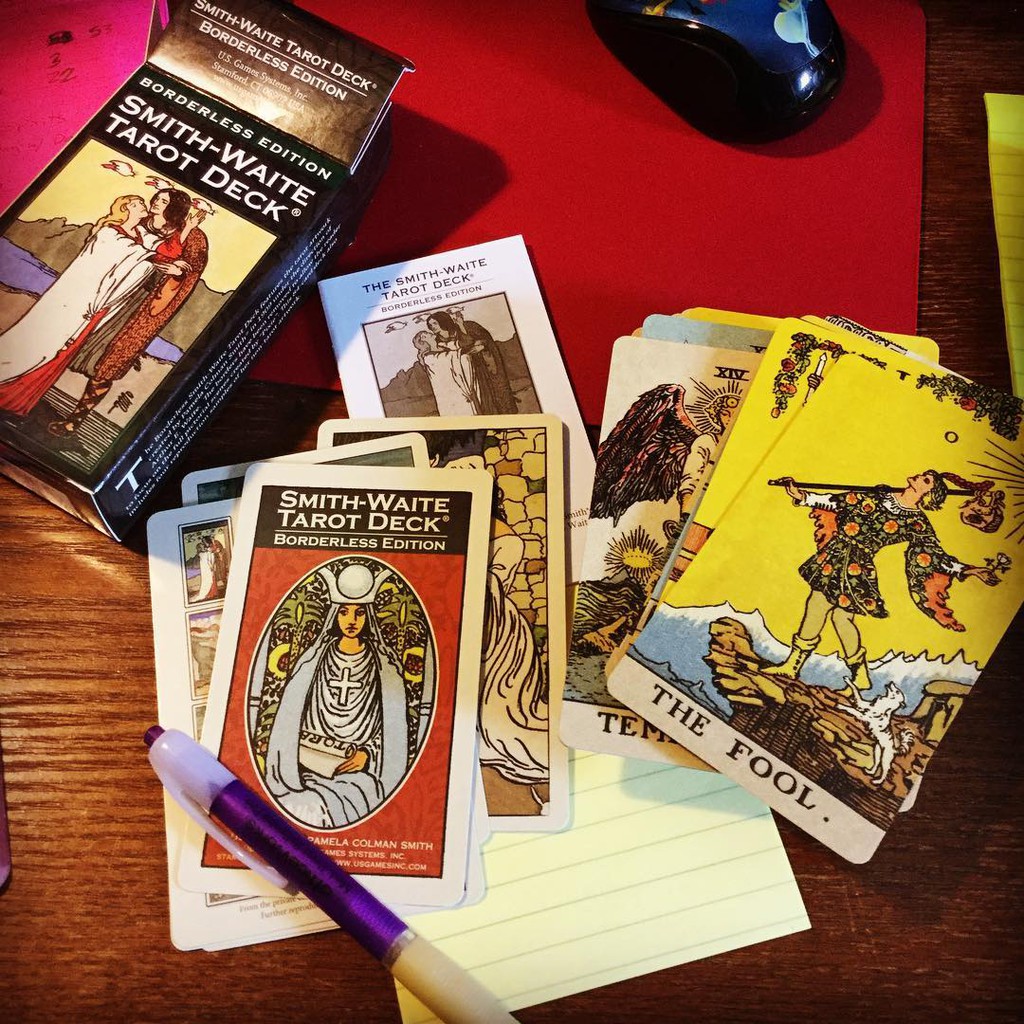 Bài Smith Waite Tarot Borderless
