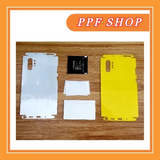 MIẾNG DÁN PPF FULL LỖ LOA 4 LỚP DÀNH CHO SAMSUNG S8 - S20 ULTRA / NOTE 8 - NOTE 20 ULTRA