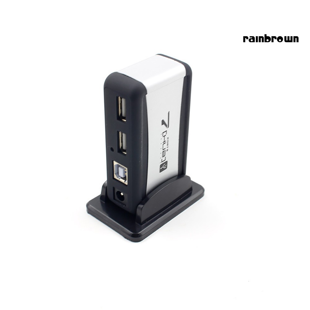 Bộ Chia 7 Cổng Usb 2.0 Hub 50cm 5v Cho Pc / Laptop