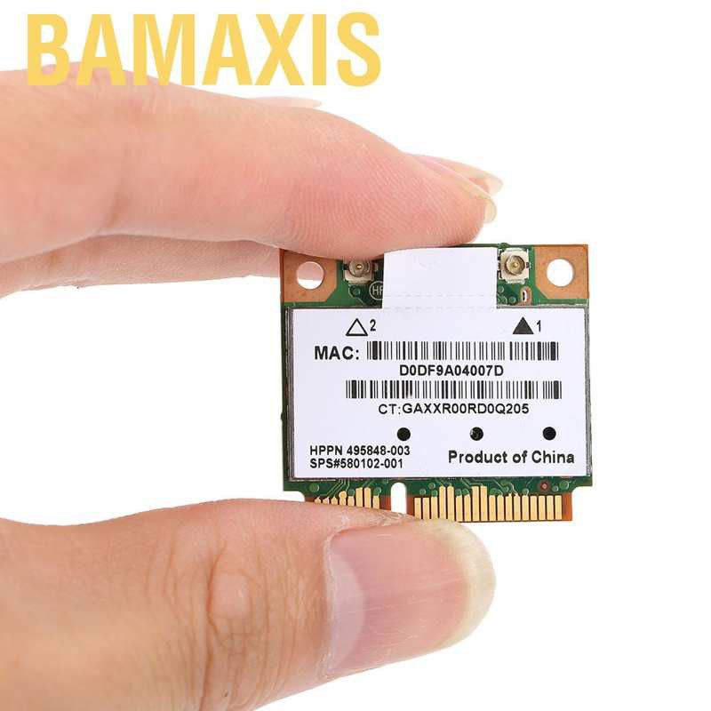 Bamaxis 300Mbps 2.4/5G Mini PCI-E WiFi Wireless Network Card 802.11a/b/g For Laptop FOY