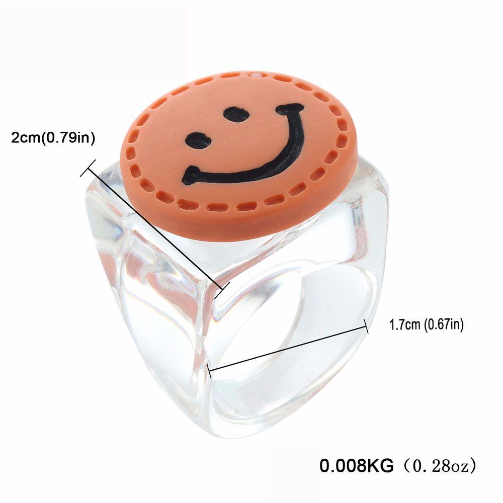 Nhẫn Ngón Cái Trong Suốt Họa Tiết Hoạt Hình Dễ Thương|Phụ Kiện Thời Trang Dễ Thương Bắt Mắt