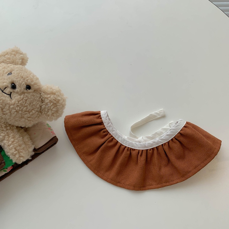 Khăn Choàng Cổ Bằng Vải Cotton Mềm Mại Cho Bé Ăn