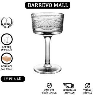 Crystal Japanese Martini Glass - Ly Pha Lê Cocktail