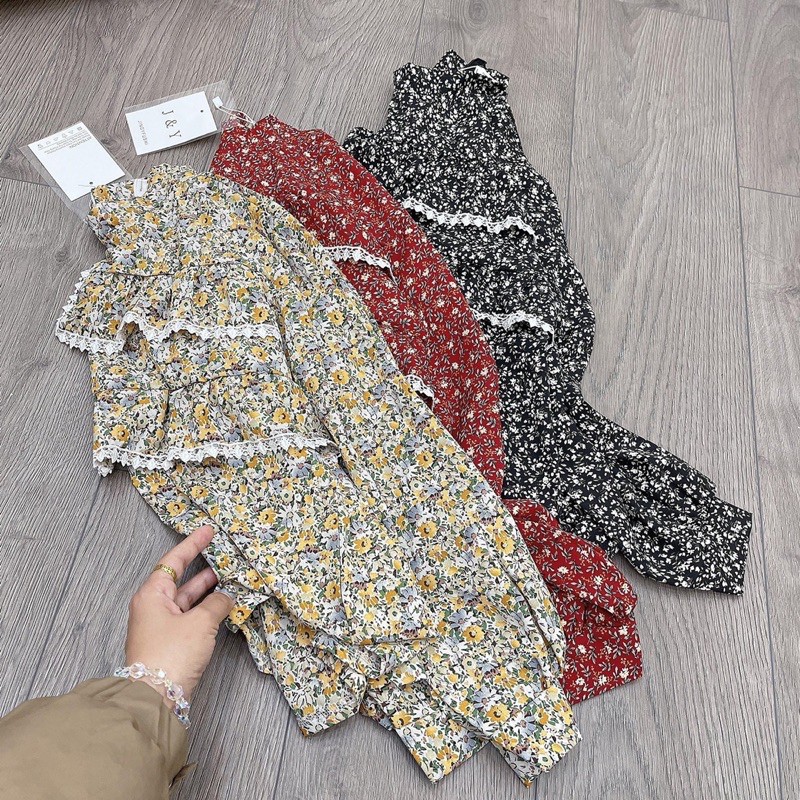 SIÊU PHẨM ÁO VOAN HOA NHÍ BÈO