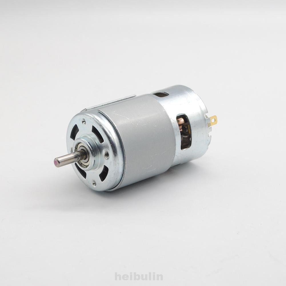 DC 12V-24V Electronic Equipments High Power Replacement Parts Low Noise Ball Bearing Large Torque 2000-15000 RPM Motor