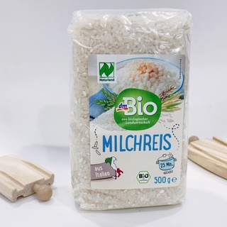 Date 4 2023 Gạo sữa hữu cơ dmBio EnerBio MilchReis Đức an toàn cho bé ăn