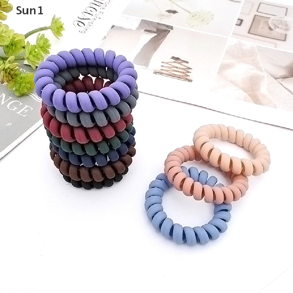 Sun1 &gt; Dây Điện Thoại Cao Su Vải Phát Sáng Mờ Cho Nữ