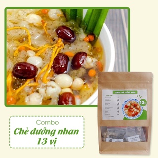 Set nguyên liệu Cltii nấu chè dưỡng nhan 13 vị