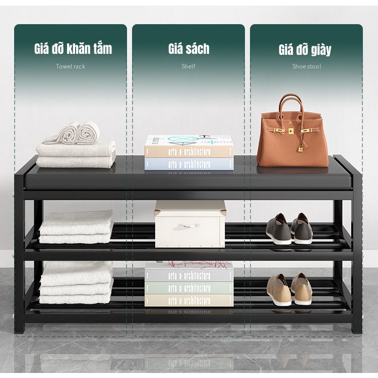 Tủ Giày Thông Minh 、ghế ngồi thay giày tiện lợi hai trong một đa chức năng -Yi Cun.store