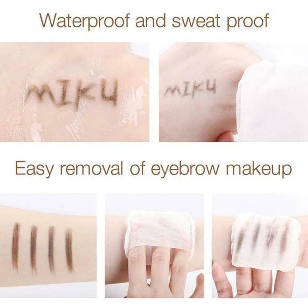 3 Colors Waterproof Eyebrow Pencil Natural Sweat Proof Brow Eye Wearing Uo Lasting Makeup Easy D4B8