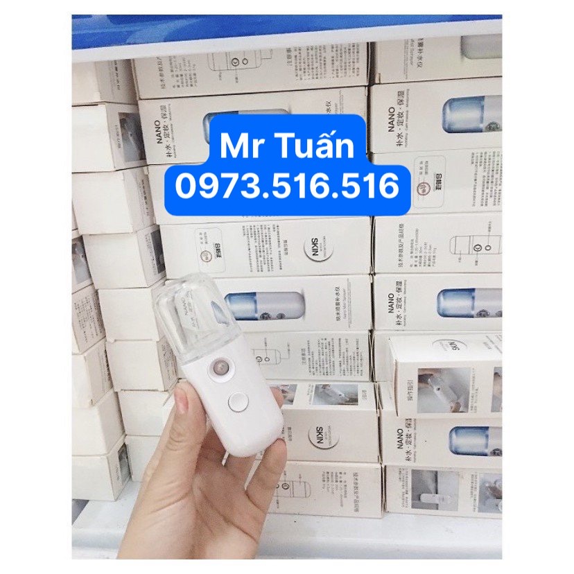 Máy phun sương mini nối mi - dụng cụ nối mi mr tuấn