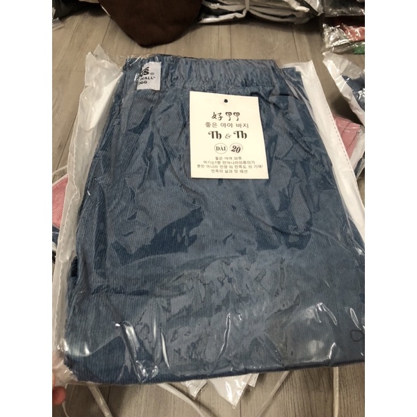 QUẦN NHUNG GÂN DÀI