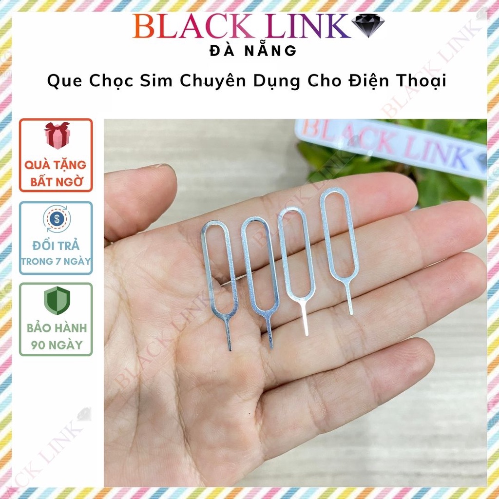 Que Chọc Sim Chuyên Dụng Cho Điện Thoại Iphone 5/5s/6/6+/6s/6s Plus/6/7/7plus/8/8plus/X/Xs/Xs Max/11/11pro/11promax