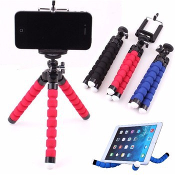 Giá để điện thoại, kẹp bạch tuộc tripod 3 chân xoay 360 độ tiện dụng đa năng