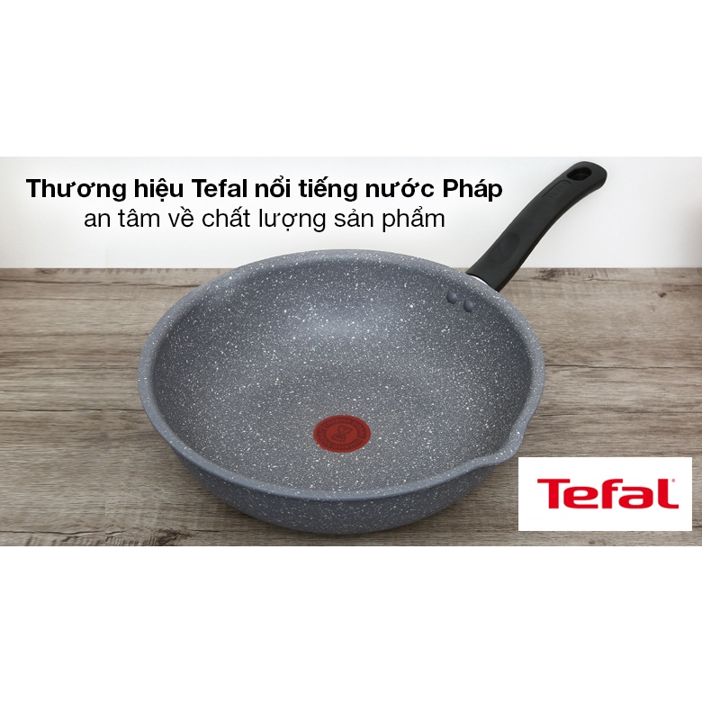 Chảo lòng sâu chống dính Tefal Cook Healthy 24cm/26cm/28cm - Sử dụng bếp từ