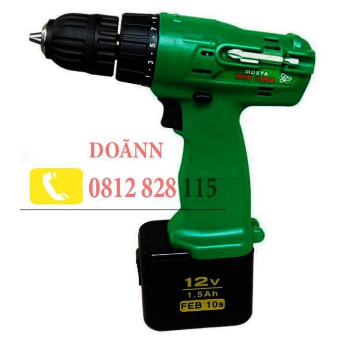 Khoan pin 12V MOSTA cao cấp