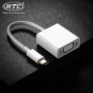 Cáp chuyển đổi typeC sang VGA VS - hỗ trợ FullHD