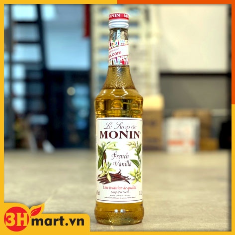 Siro Monin hương Vanilla 700ml